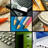 Office Themed Collection Stock Photography