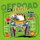 Offroad car stock illustration Offroad car stock illustration