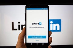 Ogólnospołeczna networking usługa LinkedIn obrazy stock Ogólnospołeczna networking usługa LinkedIn obrazy stock