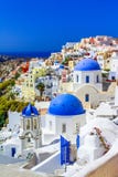 Oia, isla de Santorini, Grecia, Europa Imagen de archivo libre de regalías Oia, isla de Santorini, Grecia, Europa Imagen de archivo libre de regalías
