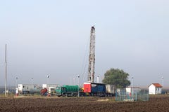 Oil Drilling Rig Royalty Free Stock Photo Oil Drilling Rig Royalty Free Stock Photo