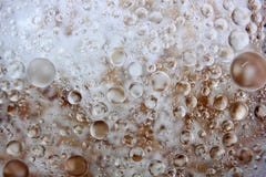 Oil drops on water background Royalty Free Stock Photo Oil drops on water background Royalty Free Stock Photo