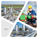 Oil And Gas Industry. Royalty Free Stock Photo Oil And Gas Industry. Royalty Free Stock Photo