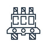 Oil platform icon vector isolated on white background, Oil platf vector illustration Oil platform icon vector isolated on white background, Oil platf vector illustration