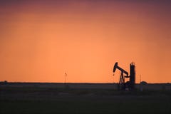Oil Pump Jack in West Texas