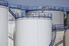 Oil Storage Royalty Free Stock Photos Oil Storage Royalty Free Stock Photos