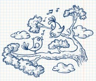 Oiseaux illustration de vecteur Oiseaux illustration de vecteur