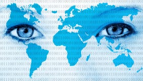 Ojos del mundo imagen de archivo libre de regalías Ojos del mundo imagen de archivo libre de regalías