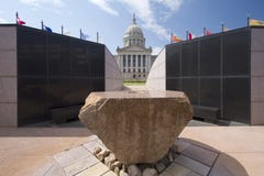 Oklahoma stanu capitol budynku usa zdjęcia stock Oklahoma stanu capitol budynku usa zdjęcia stock