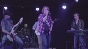 Oktober 7, 2016, Ryssland, Moskva, muller för rockband för konsertmusik ond Oktober 7, 2016, Ryssland, Moskva, muller för rockband för konsertmusik ond