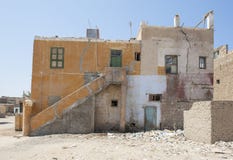 Old Abandoned Building In Egyptian Town Stock Image Old Abandoned Building In Egyptian Town Stock Image
