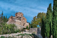 Old Ancient Church St. John / Jovan Kaneo In Ohrid, Macedonia Stock Image Old Ancient Church St. John / Jovan Kaneo In Ohrid, Macedonia Stock Image