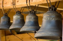 Old Bells Close Up Stock Photography Old Bells Close Up Stock Photography