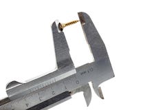 Old caliper measures on a light background stock photography Old caliper measures on a light background stock photography