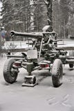 The old cannon from World War II Stock Photos The old cannon from World War II Stock Photos