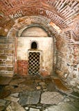 Old Christian Catacombs In Greece Stock Image