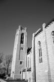 Old church bell tower stock image Old church bell tower stock image