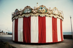 Old circus tent