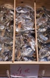 Old crystal pendants at flea market. Stock Photo Old crystal pendants at flea market. Stock Photo