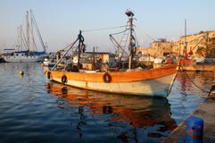 Old Fishing Boat Stock Images