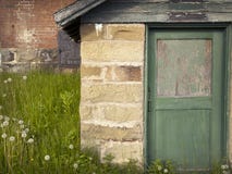 Old door with peeling paint stock photos Old door with peeling paint stock photos