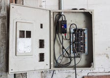 Old High voltage cabinet royalty free stock image Old High voltage cabinet royalty free stock image