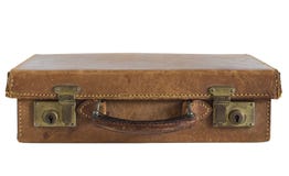 Old Leather Suitcase Royalty Free Stock Photos