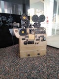 Old movie projector stock image Old movie projector stock image