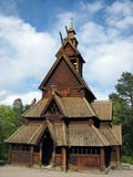 Old Norwegian Stave Church Royalty Free Stock Photo Old Norwegian Stave Church Royalty Free Stock Photo