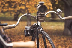 An old penny-farthing bicycle Stock Images An old penny-farthing bicycle Stock Images