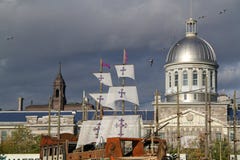 Old port of Montreal stock photography Old port of Montreal stock photography