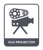 old projector icon in trendy design style. old projector icon isolated on white background. old projector vector icon simple and vector illustration old projector icon in trendy design style. old projector icon isolated on white background. old projector vector icon simple and vector illustration