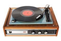 An old record-player