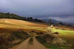 Old Road To Church Stock Image Old Road To Church Stock Image