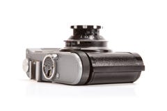 Old russian plastic camera Royalty Free Stock Images Old russian plastic camera Royalty Free Stock Images