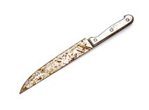 Old Rusty Knife On White Background Royalty Free Stock Photography Old Rusty Knife On White Background Royalty Free Stock Photography