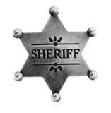 Old Sheriff Star badge