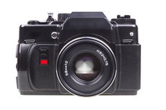 Old SLR Camera. Royalty Free Stock Images Old SLR Camera. Royalty Free Stock Images