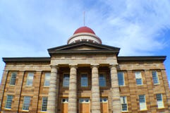 Old State Capitol Building in Springfield royalty free stock image Old State Capitol Building in Springfield royalty free stock image