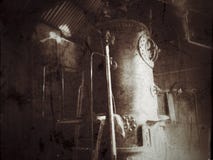 Old fashioned steam-boiler stock photo Old fashioned steam-boiler stock photo