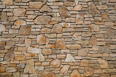 Old Stone Wall Texture Stock Photo