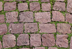Old stones on green grass royalty free stock photos Old stones on green grass royalty free stock photos