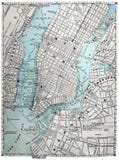 Old Street Map of New York City