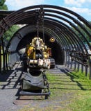 Old suspension punching harvester for mining coal stock images Old suspension punching harvester for mining coal stock images