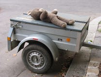 Old Teddy On Trailer Old Teddy On Trailer