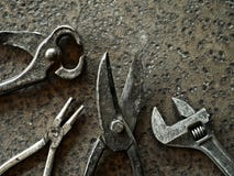 Old Tools Royalty Free Stock Image Old Tools Royalty Free Stock Image