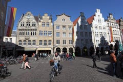 Old town of Munster, Germany stock photo Old town of Munster, Germany stock photo