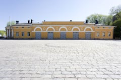 Old Town Square In Historical City Of Turku