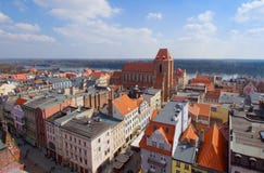 Old town of Torun, Poland Royalty Free Stock Photography Old town of Torun, Poland Royalty Free Stock Photography