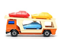 Old Toy Car Car Transporter 3 Stock Image Old Toy Car Car Transporter 3 Stock Image